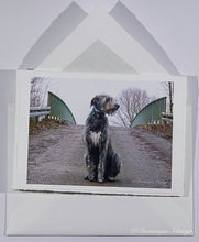 Load image into Gallery viewer, Crooked House Dornröschen on the bridge - Greeting card DinA 6
